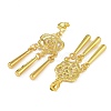 Bohemia Zinc Alloy Clip-on Earrings EJEW-C089-01E-G-2