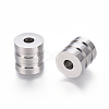Tarnish Resistant 304 Stainless Steel Groove Beads STAS-I126-05P-2