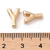 Golden Plated Alloy Beads PALLOY-CJC0001-64KCG-Y-3