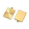 304 Stainless Steel Pendants STAS-C167-08E-G-2