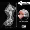 2Pcs Mermaid Computerized Embroidery Cloth Sew On Sequins Patches PATC-BC0001-01-2
