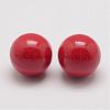 Brass Chime Ball Beads Fit Cage Pendants KK-G298-16mm-06-1
