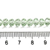 Transparent Baking Paint Glass Beads Strands DGLA-A034-T6mm-D10-4