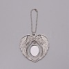 Alloy Pendant Decoration Cabochon Settings AJEW-WH0251-45-2
