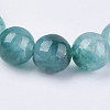 Two Tone Natural White Jade Bead Strands G-R165-10mm-M1-3