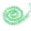 Synthetic Moonstone Beads Strands X-G-R375-6mm-A06-2