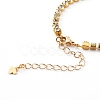Brass Rhinestone Strass Chain Bracelets X-BJEW-JB06002-4