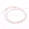 Natural Morganite Beads Strands G-F509-08-4mm-2