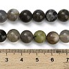 Natural Volcanic Agate Beads Strands G-G305-A01-8mm-5