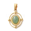 Natural Green Aventurine Pendants STAS-C120-14G-09-1