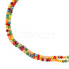 Glass Beads Strands GLAA-N051-11E-3