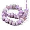 Natural Kunzite Beads Strands X-G-S376-008-2