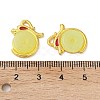 Alloy Enamel Pendants FIND-R147-01G-3