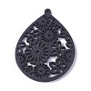 Wood Pendants WOOD-P014-G07-1