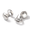 Brass Stud Earring Findings KK-U013-09P-2