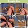 Zinc Alloy Snap Lock Clasps FIND-WH0149-96P-4