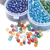 1730Pcs 9 Style 6/0 Round Glass Seed Beads SEED-YW0002-04-2