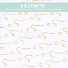 60Pcs 304 Stainless Steel Earring Hooks DIY-DC0001-53-4