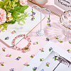 36Pcs 3 Colors Acrylic Charms KY-SC0002-45-4