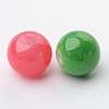 Mixed Style & Mixed Color Round Spray Painted Glass Beads DGLA-X0003-10mm-6