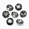Pointed Back Glass Rhinestone Cabochons RGLA-T029-14mm-07-1