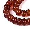 Dyed Natural Carnelian Beads Strands G-Q606-44A-01-4
