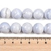 Natural Blue Lace Agate Beads Strands G-D106-A01-14mm-AB-5