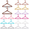 20Pcs 10 Colors 8-Hole Mini Glitter Acrylic Earring Hanger EDIS-PH0001-86-1