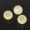 Baking Paint Transparent Glass Bead Strands GLAA-S031-10mm-23-4