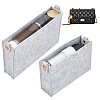 2Pcs 2 Style Wool Felt Bag Organizer Inserts FIND-WR0007-41C-1
