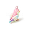 Alloy Enamel Pendants AL-CBA604F-05-2