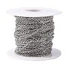 Tarnish Resistant 304 Stainless Steel Cable Chains CHS-Q001-14-3
