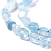 Natural Aquamarine Beads Strands G-G018-69-3