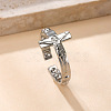 304 Stainless Steel Cuff Rings FS-WG8D32D-07-1