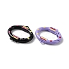 Spray Painted Alloy Spring Gate Ring PALLOY-Z018-03-3