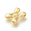 Rack Plating Brass Beads KK-S051-01G-W-2