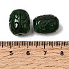 Natural Myanmar Jade Dyed Beads G-C283-06-3