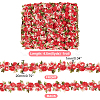 4.6~5Yards Flower Polyester Trim Ribbon OCOR-PH0001-97A-2