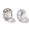 Electroplate Column Glass Beads EGLA-A043-02-HR01-2