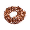 Electroplate Glass Beads Strands EGLA-A044-T6mm-A04-3