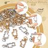 40Pcs 2 Colors Alloy Swivel Snap Hook Clasps FIND-FS0004-73E-3