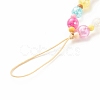 Word LOVE Acrylic Mobile Straps HJEW-JM00643-4