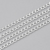 3.28 Feet 304 Stainless Steel Curb Chains X-CHS-T002-07-1