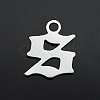Non-Tarnish 201 Stainless Steel Charms STAS-S105-JA569-S-1