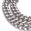 Tarnish Resistant 201 Stainless Steel Curb Chain CHS-P007-05P-2