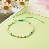 Nylon Thread Braided Bead Bracelets BJEW-JB06449-01-2