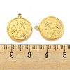 PVD Vacuum Plating 304 Stainless Steel Pendants STAS-L278-025G-3