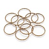 Tibetan Style Alloy Linking Rings LS-MLF10812Y-NF-2
