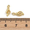 Brass Micro Pave Cubic Zirconia Pendants KK-A269-02C-G-3
