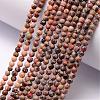 Natural Leopard Skin Jasper Beads Strands G-K146-68-3mm-2